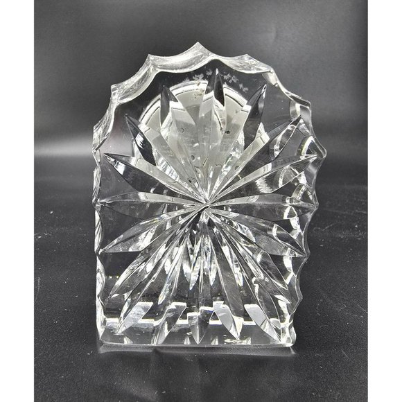 Waterford Crystal Mantle Clock With Roman Numerals Glass Vintage Style JJ3821 - Picture 14 of 16